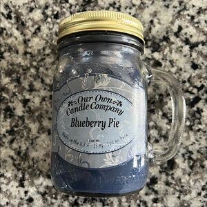 Blueberry Pie Scented Candle Jar